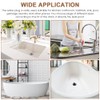 Bathtub Stopper, 2Pcs Silicone Tub Drain Plug with Cute Duck
