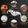 30PCS Utility Hook Blades, SK5 Carbon Steel Super Big Hook