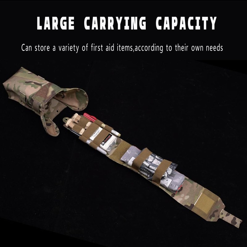Micro Trauma Pouch, Tactical Medical IFAK Kit MOLLE Med Pouch