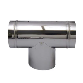Honma Seisakusho Stainless Steel T-Shade φ4.7 inches (120 mm) Goat Folding Chimney (Single)