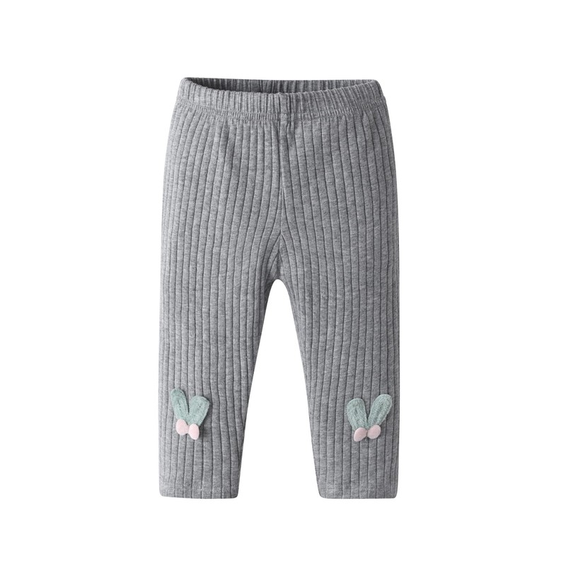 Lala Bear Infant Baby Girl 3 Pack Solid Pants and