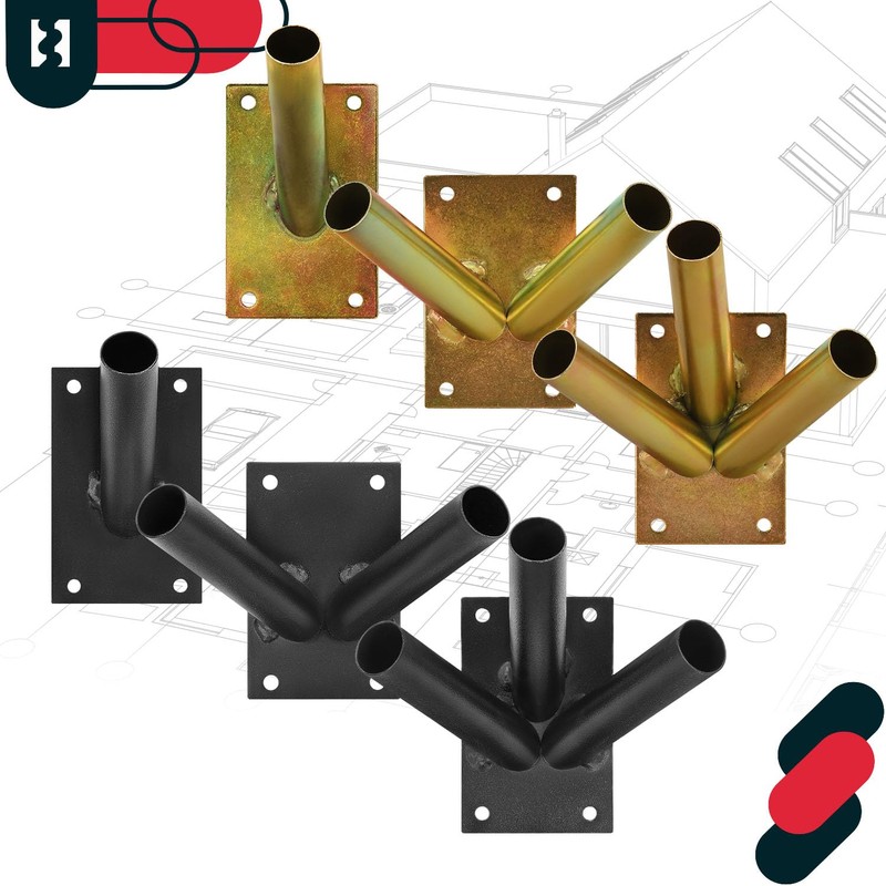 KOTARBAU Flag Holder 2-Way Screwing Flagpole Holder Flag Pole Flag