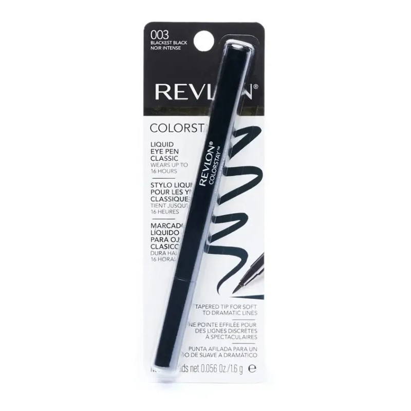 Delineador Ojos Revlon Colorstay Classic Blackest Black