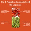 Pumpkin Seed Oil Capsules, Pumpkin Seed Oil 2 in 1