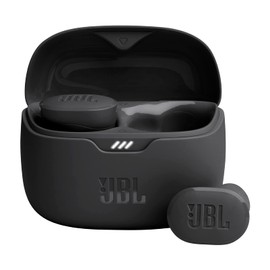 JBL Tune Buds, Audífonos Inalámbricos ANC Bluetooth, Drivers de 10mm, Reproducción 48 Horas, Resistentes al Agua y al Polvo IP54 - Negro