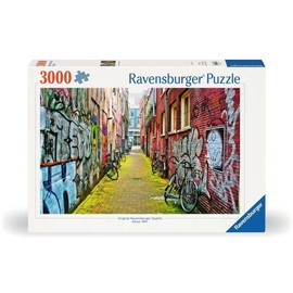 Ravensburger Puzzle 12000807 - Street Art in Amsterdam - 3000 Teile Puzzle für Erwachsene from 14 Years