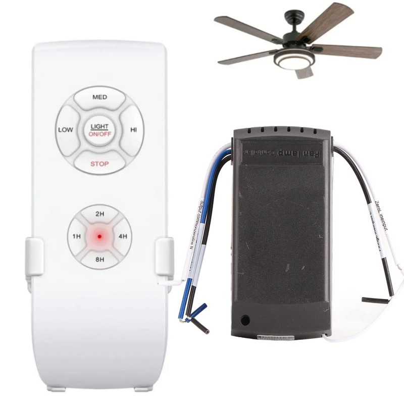 Hztyyier Universal Smart Ceiling Fan Remote Control Kit, 3-Speed Fan