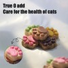 HELETY Crunchy Cat Treats Cat Claw Biscuits Cat Grass Bonus