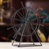 Gatuida Ferris Wheel Model Ferris Wheel Decor Iron Crafts Gold