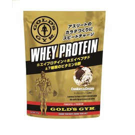 GOLD'S GYM Whey Protein, Cookie & Cream Flavor, 25.4 oz (720 g)