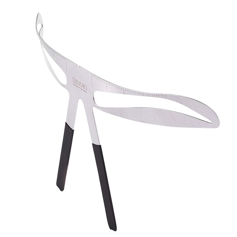Eyebrow Stencils for Beginners, Reusable Eyebrow Ruler Women Eyebrow Drawing