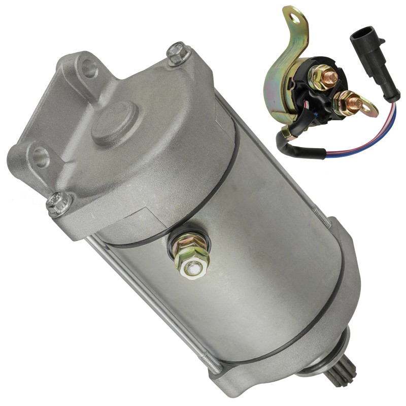 Caltric Starter W/ Relay Solenoid for Polaris Ranger 800 4X4