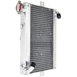 NICHE Aluminum Radiator for Honda FourTrax 250 TRX250R 19010-HB9-670 2 Row with Cap