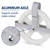 Clothesline Pulley 5 Inch Outdoor Laundry Line Wheel with Aluminum