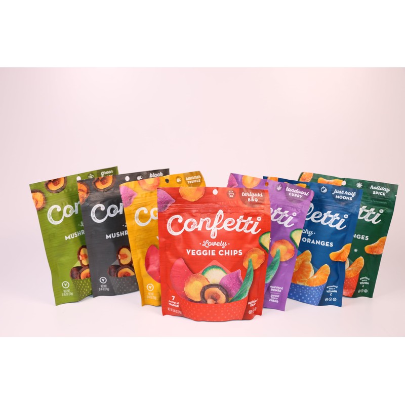 Confetti Snacks Lovely Vegetable Chips (Summer Truffle)