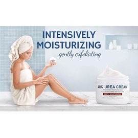 Urea Cream,40% Foot Care lotion for chapped heels, chapped heels, super, rough, dry, calloused feet, soften rough skin on feet 5.29 fl.oz for all skin (1)