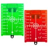 2 Pieces of Reflective Target Plates, Laser Measurement Accessories, Graduated