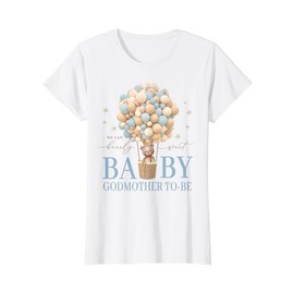 Godmother We Can Bearly Wait Baby Shower Bear Family T-Shirt