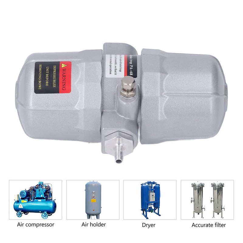 Jeffergarden Zero Gas Consumption Auto Drain Trap Water Pneumatic Screw