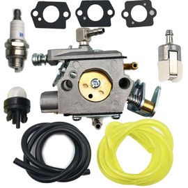Carburetor & Air Filter compatible with Hilti 261957 DSH 700 DSH 900 Cut-Off Saws 261957 WT-895 WT-895-1 Fuel Line