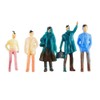 Alnicov 90PCS 1:75 Painted Figures for Model Trains scale sitting