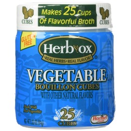 Herb-Ox Vegetable Bouillon Cubes 3.33oz (25 cubes)