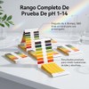 560 Tiras Reactivas Tornasol Medición pH 1-14, Lectura Rápida