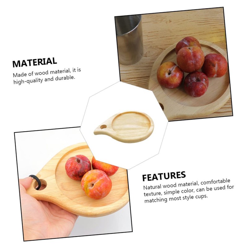 Mikinona Cutting Board Pot Holder Insulation Pad Kitchen Gadget Wooden