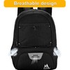 Hsmihair Soccer Bag-Soccer Backpack&Backpack for&Football Volleyball& Basketball,with Ball Compartment and