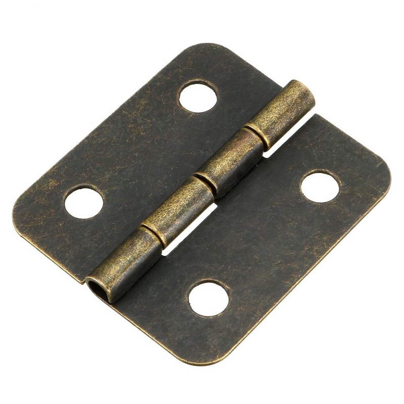 sourcing map Retro Mini Hinge Replacement with Screws 1.18 Inch