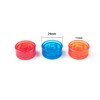 16 Pcs Guitar Effect Footswitch Topper,Foot Nail Cap Pedal Topper,Protection