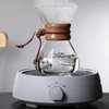 Pour Over Coffee Maker 400ml Double Layer Filter V Spout