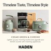 Haden Coffee Machine, 12-Cup Programmable Drip Coffee Maker with Auto