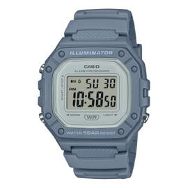 Casio Collection W-218H Wristwatch, Genuine Domestic Product, blue