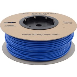 John Guest 1/4 Inch x 500 Feet LLDPE Tubing, Flexible Water Tubing for Plumbing, Blue, PE-08-BI-DF-B