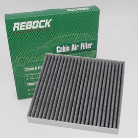 REBOCK CR16000 Cabin Air Filter With Activated Carbon Replacement for OUTLANDER/ECLIPSE CROSS/LANCER, OEM 7803A004/CA550045/7803A045/7803A109/52091572/84384A500A