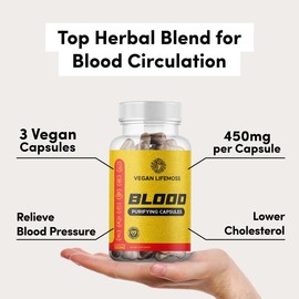 Blood Purifying Capsules Dietary Supplement