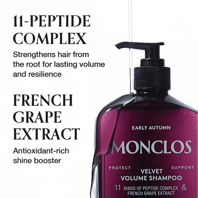 MONCLOS [MONCLOS]Velvet Volume Shampoo 300ml