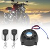 Motorcycle Alarm System Anti Theft Security System 2 Controllers 12
