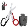 Trauma Shears,Emergency Response Shears,Stainless Steel Trauma Shears for Outdoor Camping