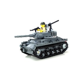 Battle Brick US Army M24 Chaffee Tank World War 2 Hand Sorted Custom Set