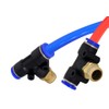 Pneumatic Multiple Plug Fitting TE 1/8 Inch - 6 mm