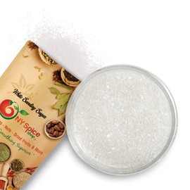 NY Spice Shop Christmas Sprinkles White Sanding Sugar - 1 Pound Sweet Colorful Edible Sprinkles for Christmas Cookies, Christmas Baking, Ice Cream, Desserts and Crunchy Toppings Christmas Treats