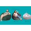 Bean Bag Chairs with Faux Rabbit Fur Cover, 3 ft