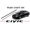 Autoparts Front Windshield Wiper Blade Insert Set Fits 2008-2015 Honda