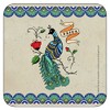 Castle Melamine - Peacock Coasters - Set of 6