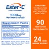 Ester-C Vitamin C, 1,000 mg, 90 Coated Tablets