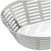 Braisogona Bella Stainless Steel Oval Basket, 21 x 31 cm,