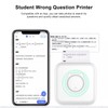 Mini Pocket Printer Inkless Wireless Bletooth Portable Thermal Paper for