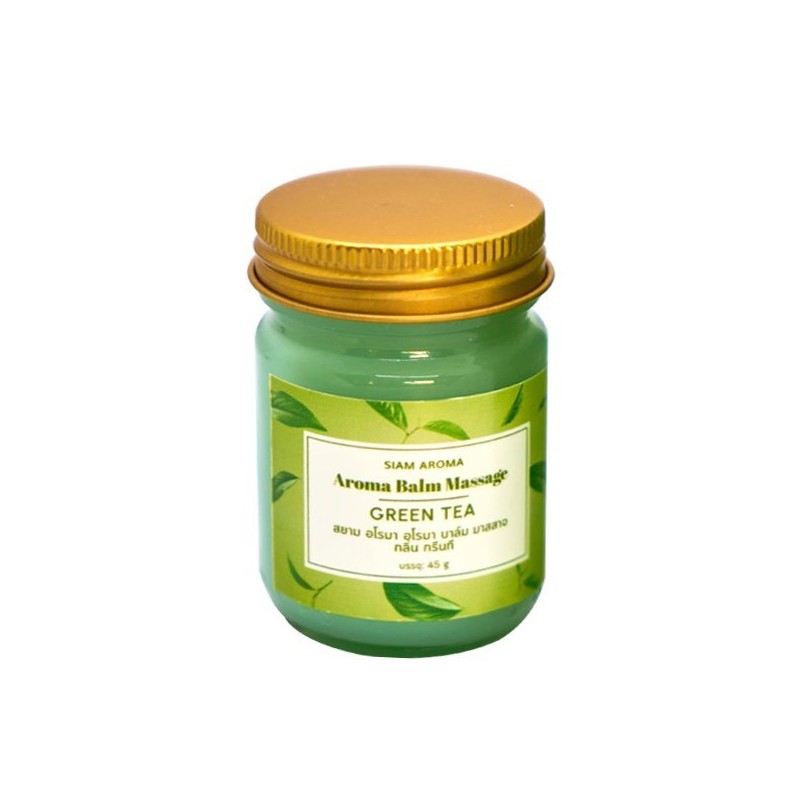 Siam Aroma Aroma Massage Yamong Cream 1ea Green Tea Spa